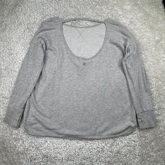 Sweaty Betty After Hours Sweatshirt Gray - Picture 3 of 12